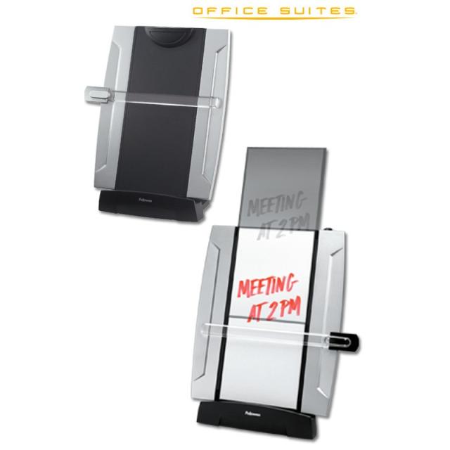 Fellowes - 8033201 archivador Plástico Negro, Plata