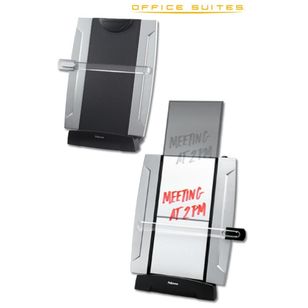 Fellowes - 8033201 archivador Plástico Negro, Plata