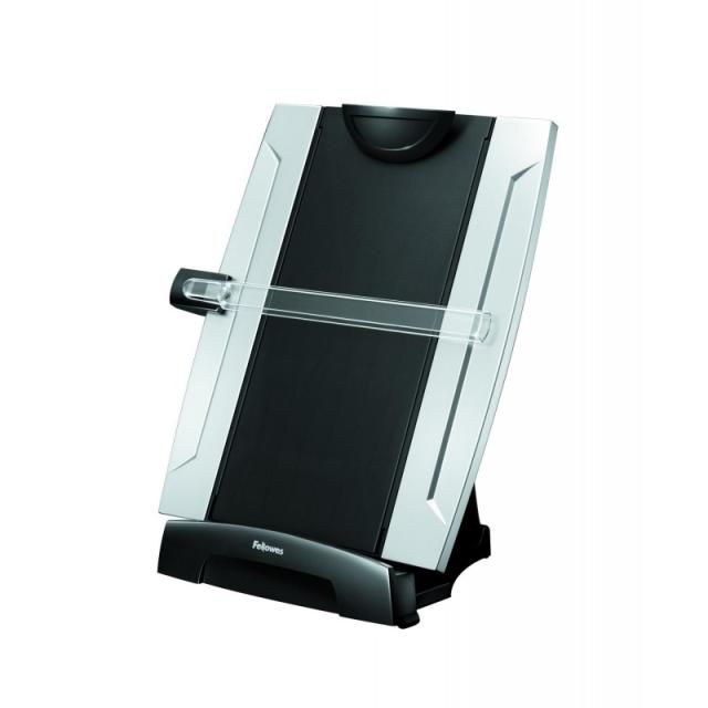 Fellowes - 8033201 archivador Plástico Negro, Plata