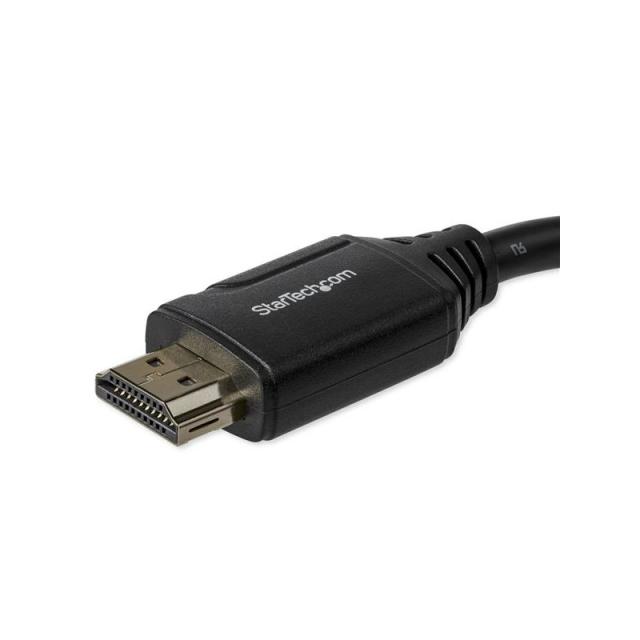 StarTech.com - Cable de 15cm de Extensión Alargador HDMI 2.0 de Alta Velocidad con Ethernet - Extensor de Puertos - Cable para C