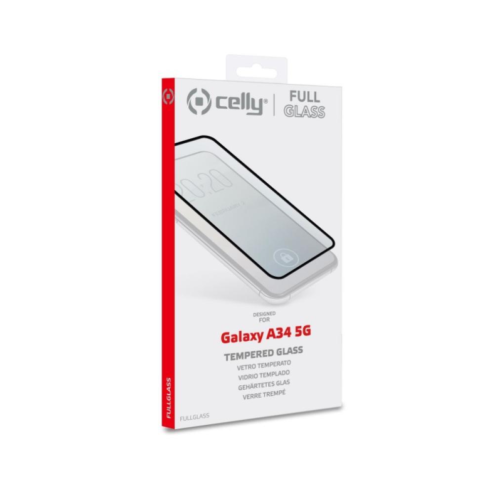 Celly - FULL GLASS Protector de pantalla Samsung 1 pieza(s) - FULLGLASS1036BK