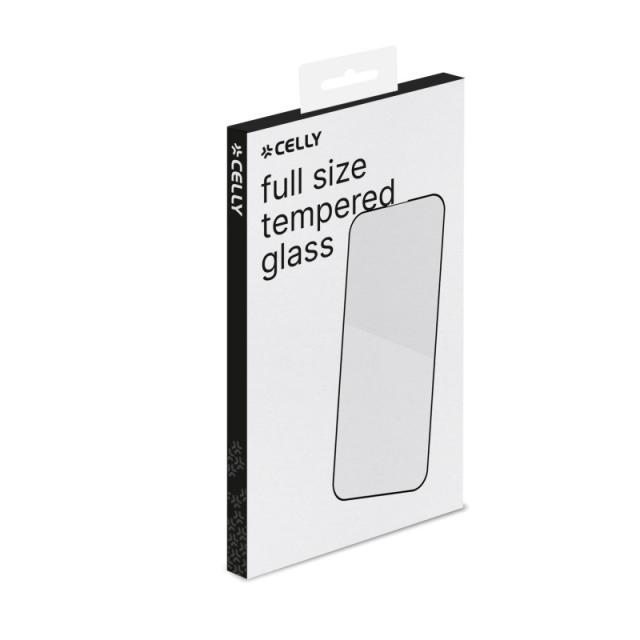 Celly - FULLGLASS1054BK protector de pantalla o trasero para teléfono móvil Apple 1 pieza(s)