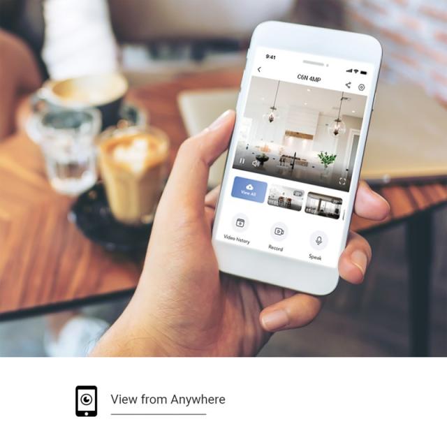 EZVIZ - C6N 4MP Esférico Cámara de seguridad IP Interior 2560 x 1440 Pixeles Escritorio