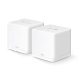 Mercusys - HALO H60X Doble banda (2,4 GHz / 5 GHz) Wi-Fi 6 (802.11ax) Blanco 2 Interno - HALO H60X(2-PACK)