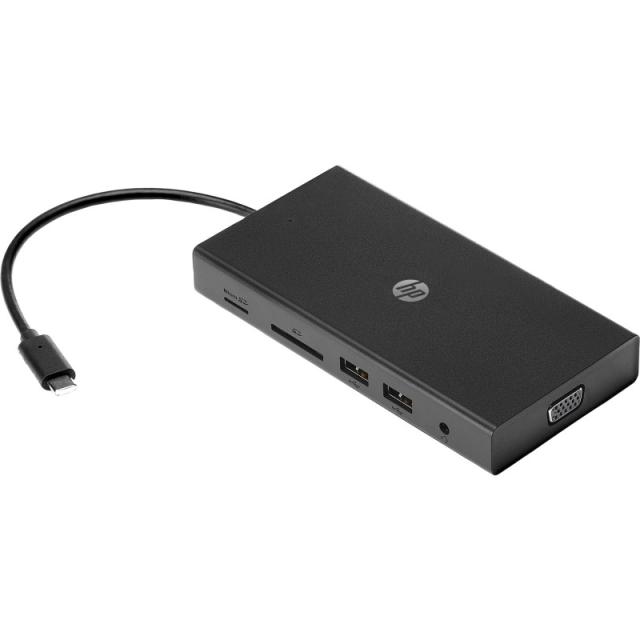 HP - Concentrador multipuerto USB-C de viaje - 1C1Y5AA