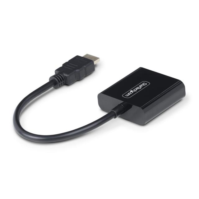 StarTech.com - Adaptador HDMI a VGA - Conversor Activo HDMI a VGA - Conversor Activo de Vídeo para Ordenador de Sobremesa o Port