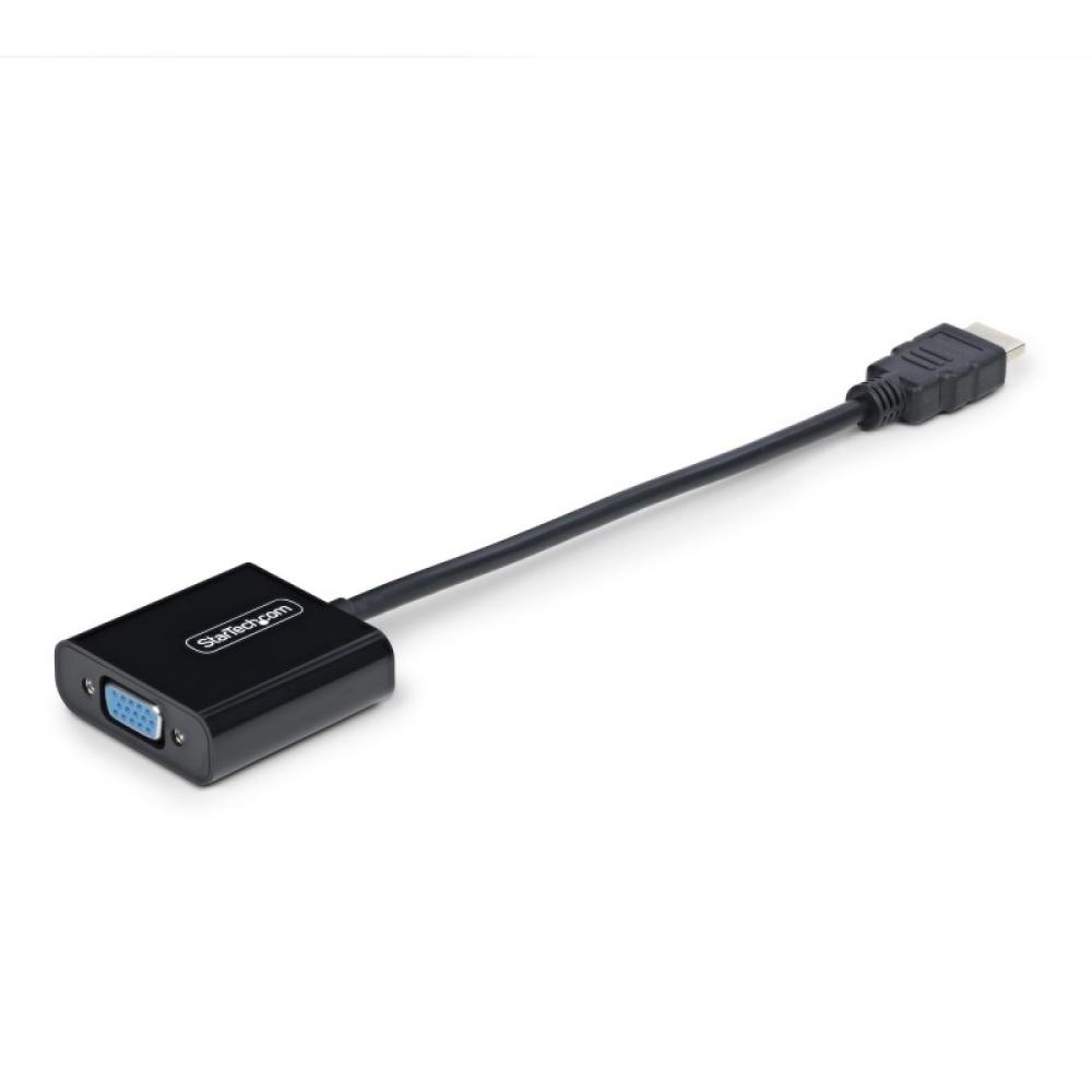 StarTech.com - Adaptador HDMI a VGA - Conversor Activo HDMI a VGA - Conversor Activo de Vídeo para Ordenador de Sobremesa o Port