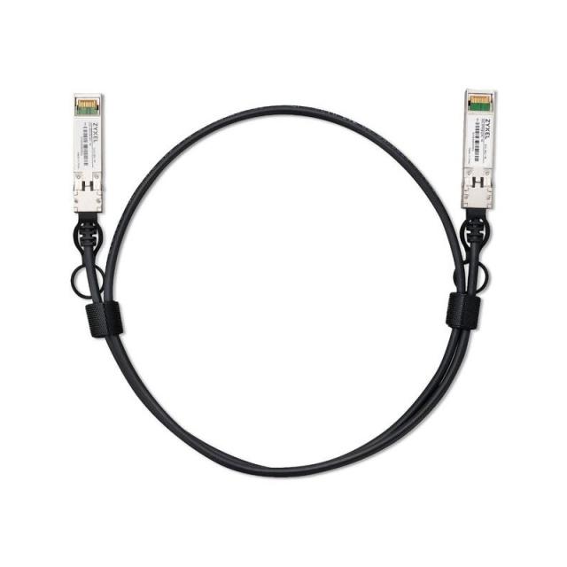 Zyxel - DAC25G-1M-ZZ0101F Cable de fibra óptica e InfiniBand SFP28 DAC Negro