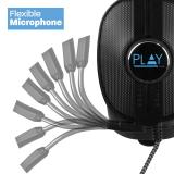 Ewent - Play PL3321 Auriculares Alámbrico Diadema Juego Negro