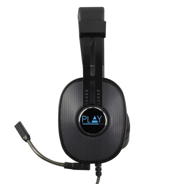 Ewent - Play PL3321 Auriculares Alámbrico Diadema Juego Negro