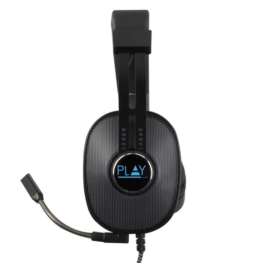 Ewent - Play PL3321 Auriculares Alámbrico Diadema Juego Negro