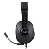 Ewent - Play PL3321 Auriculares Alámbrico Diadema Juego Negro