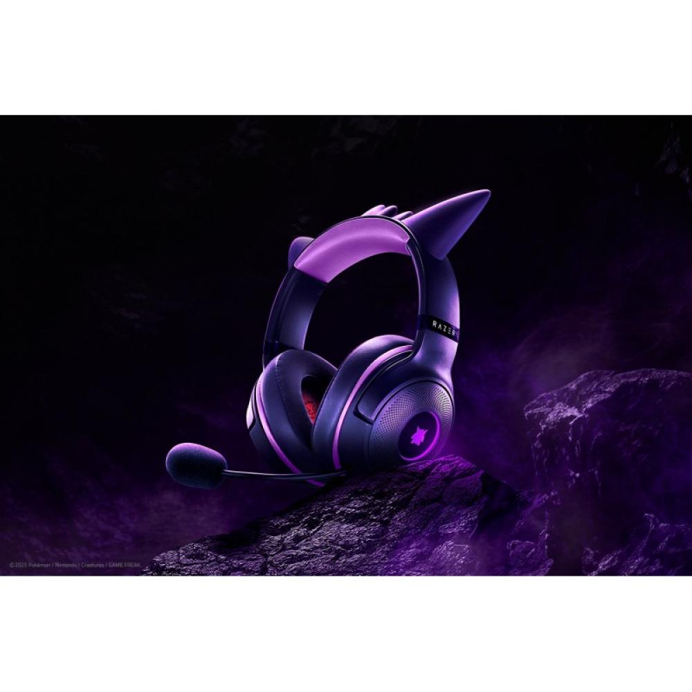 Razer - Kraken Kitty V2 - Pokemon Gengar Ed. Auriculares Alámbrico Diadema Juego USB tipo A Rosa