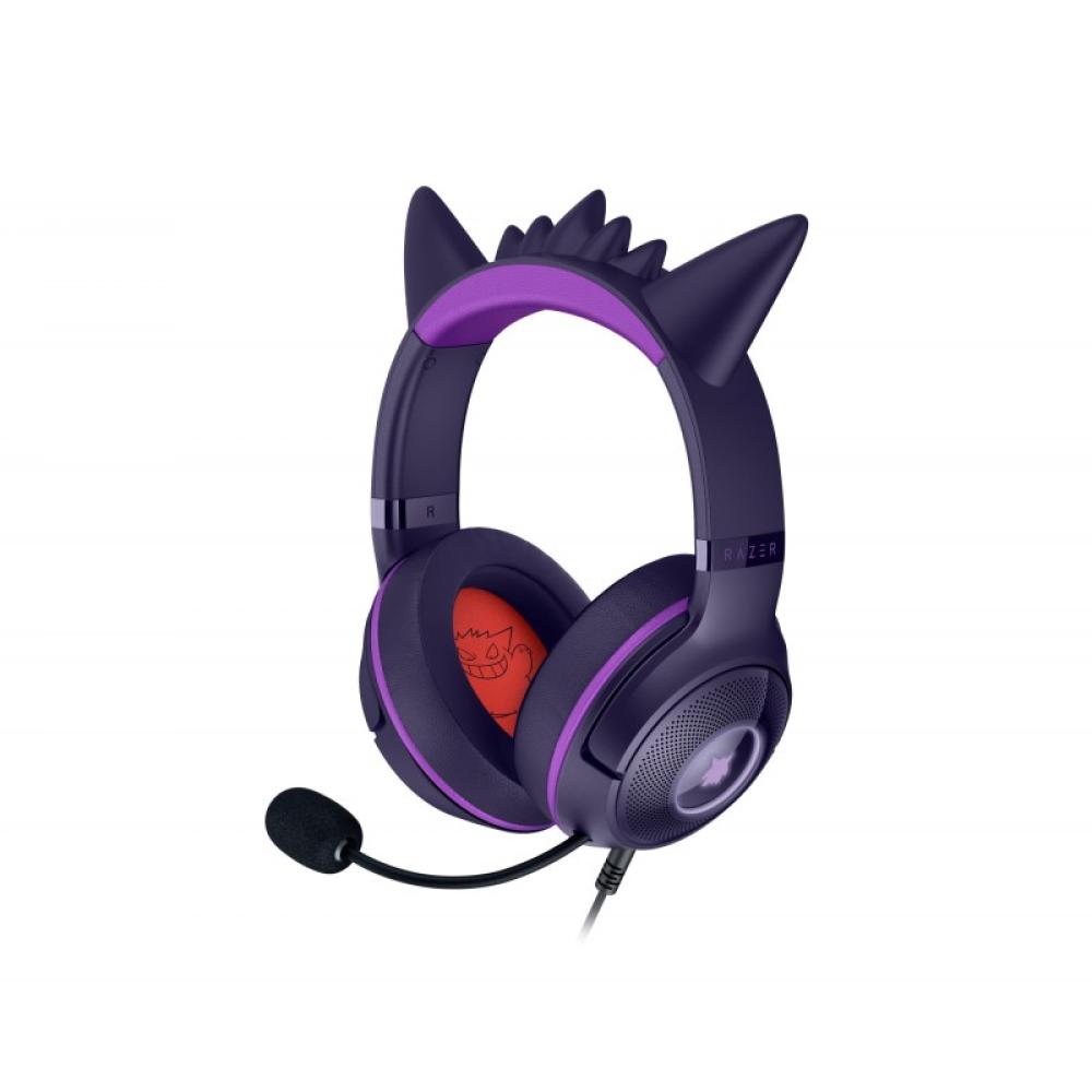 Razer - Kraken Kitty V2 - Pokemon Gengar Ed. Auriculares Alámbrico Diadema Juego USB tipo A Rosa