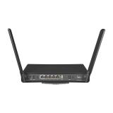 Mikrotik - hAP ax³ router inalámbrico Gigabit Ethernet Doble banda (2,4 GHz / 5 GHz) Negro