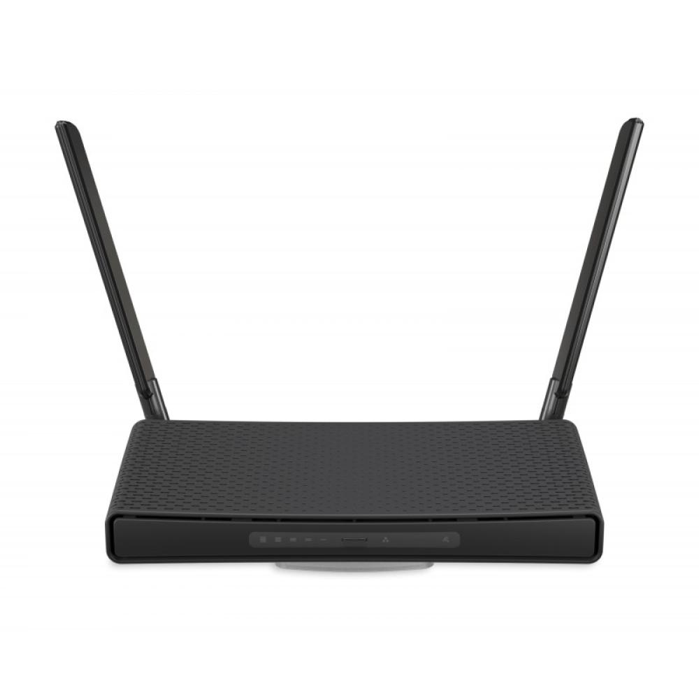 Mikrotik - hAP ax³ router inalámbrico Gigabit Ethernet Doble banda (2,4 GHz / 5 GHz) Negro