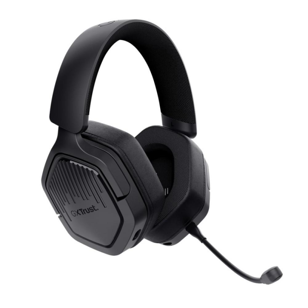 Trust - GXT 493PS Carus Auriculares Inalámbrico y alámbrico Diadema Juego Bluetooth Negro
