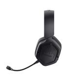 Trust - GXT 493PS Carus Auriculares Inalámbrico y alámbrico Diadema Juego Bluetooth Negro