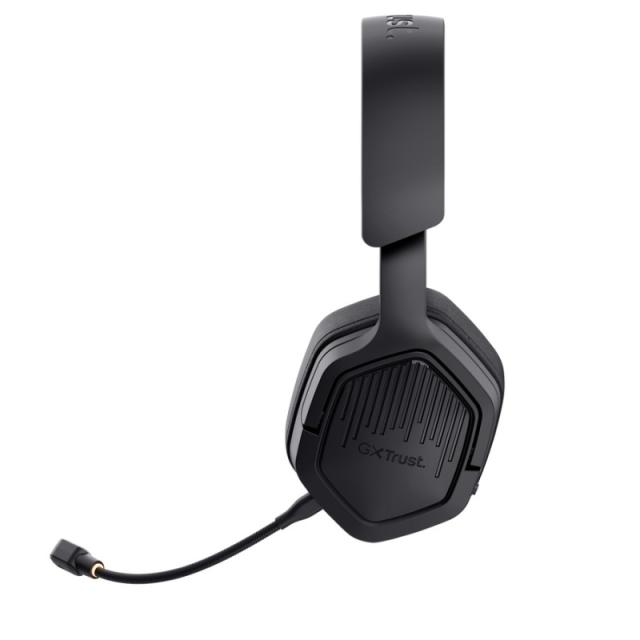 Trust - GXT 493PS Carus Auriculares Inalámbrico y alámbrico Diadema Juego Bluetooth Negro