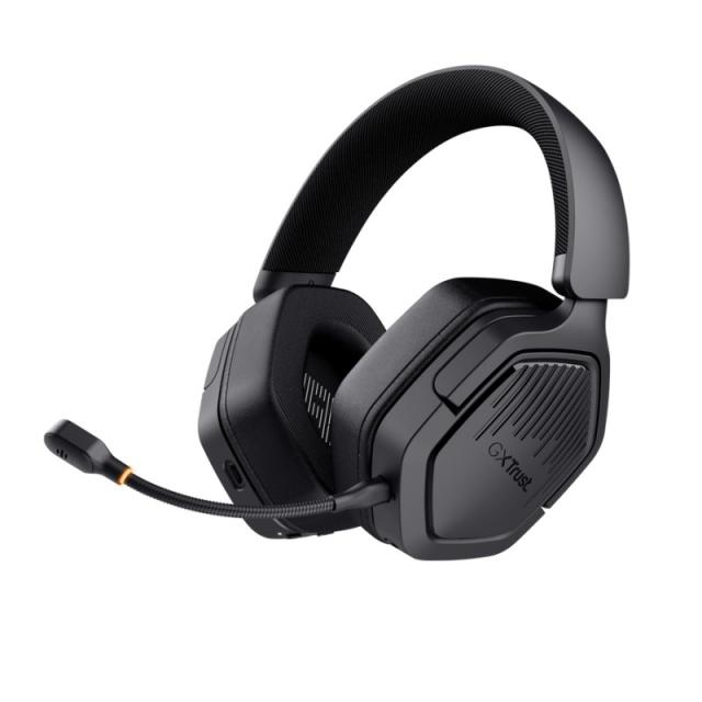 Trust - GXT 493PS Carus Auriculares Inalámbrico y alámbrico Diadema Juego Bluetooth Negro