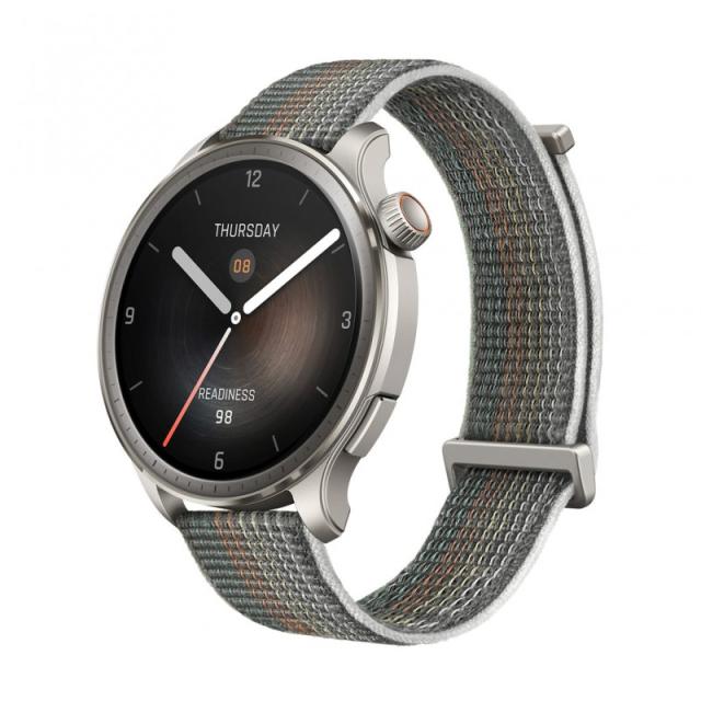 Amazfit - Balance 3,81 cm (1.5") AMOLED 46 mm Digital 480 x 480 Pixeles Pantalla táctil Gris Wifi GPS (satélite)