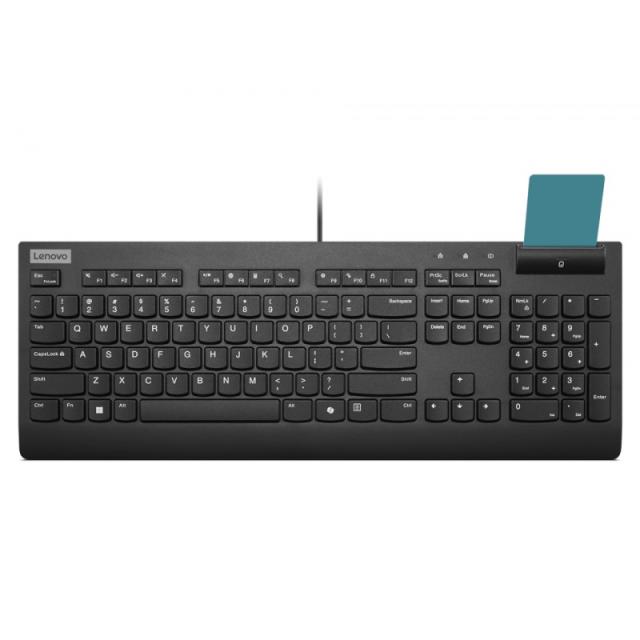 Lenovo - Smartcard Wired keyboard II teclado Oficina USB Español Negro