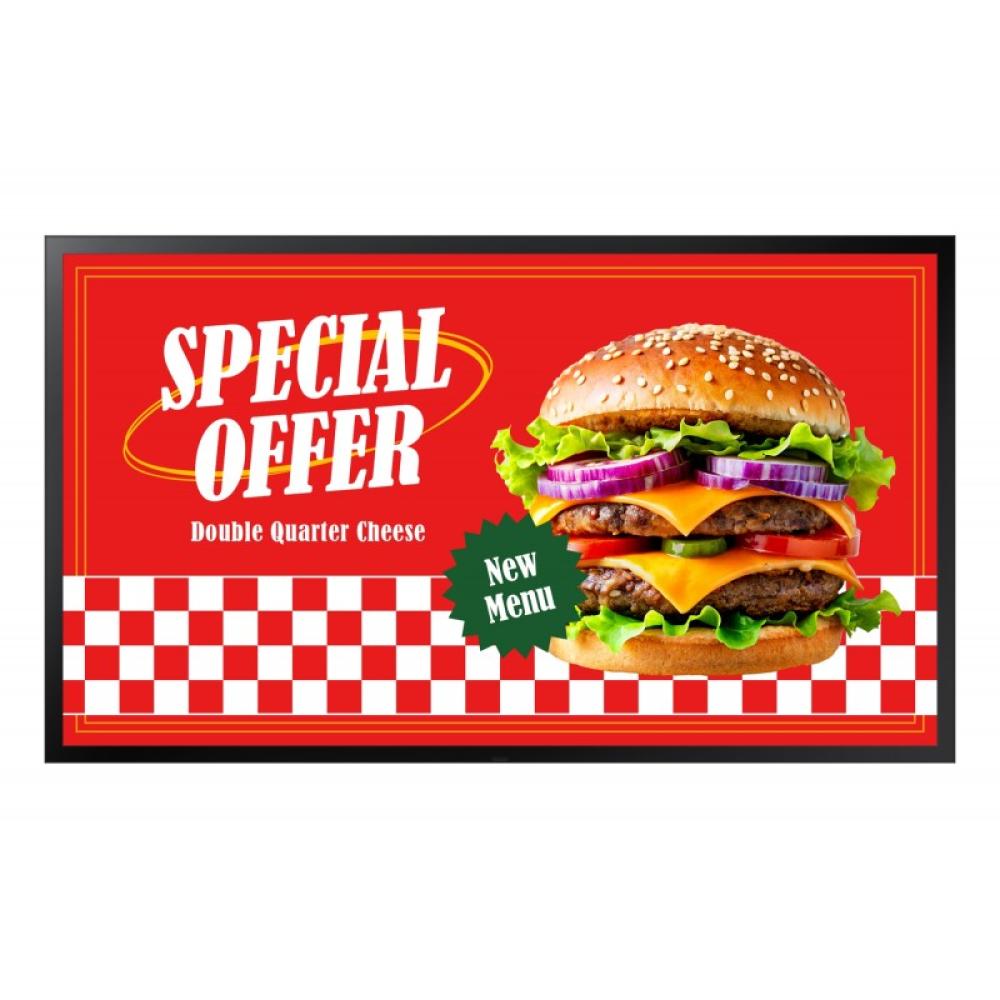 Samsung - OH46DX Pantalla plana para señalización digital 116,8 cm (46") LCD Wifi 3500 cd / m² Full HD Negro Tizen 24/7