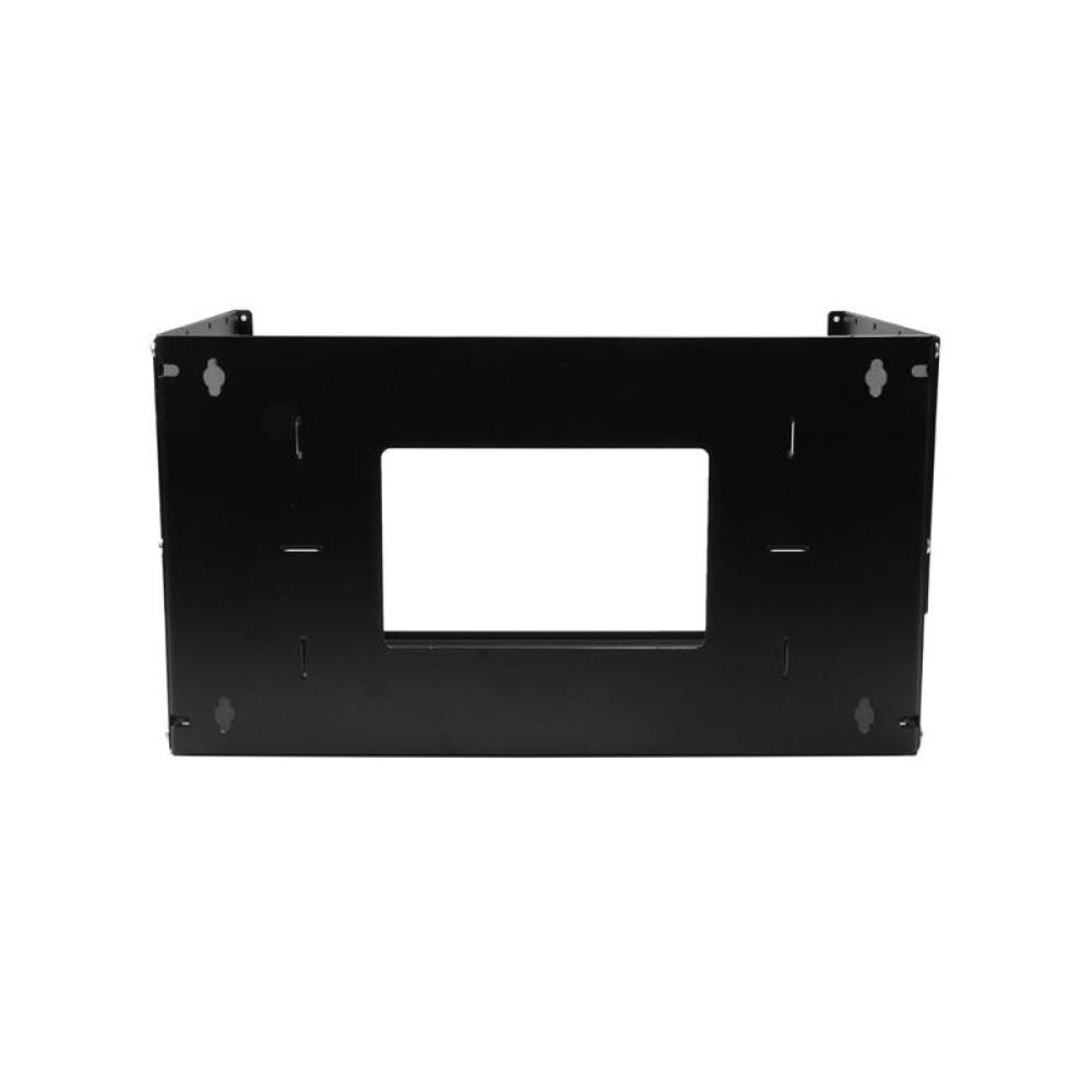 StarTech.com - Rack de Servidores Abierto de 4U de Pared - de 2 Columnas - con Estante Integrado - de Profundidad Ajustable - pa
