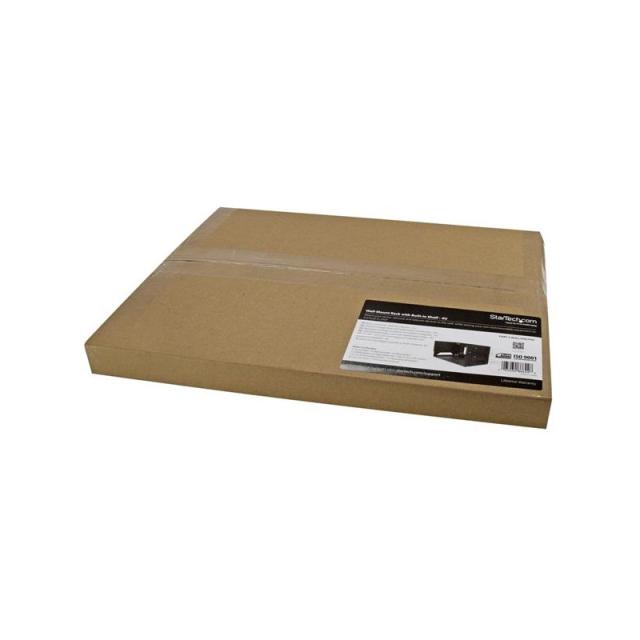 StarTech.com - Rack de Servidores Abierto de 4U de Pared - de 2 Columnas - con Estante Integrado - de Profundidad Ajustable - pa