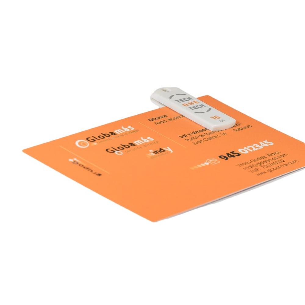 TECH ONE TECH - TEC3004-16 unidad flash USB 16 GB USB tipo A 2.0 Blanco