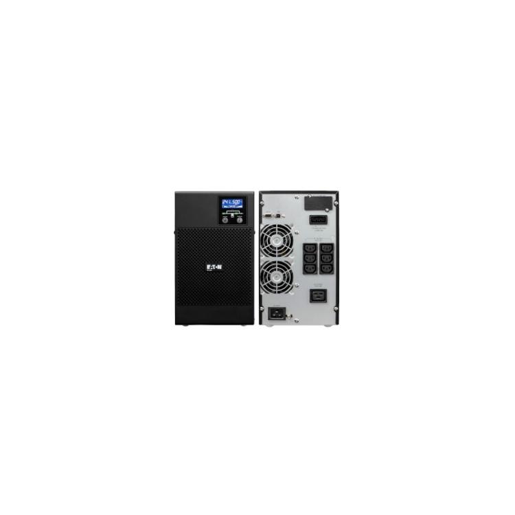 Eaton - 9E3000I sistema de alimentación ininterrumpida (UPS) Doble conversión (en línea) 3 kVA 2400 W 7 salidas AC