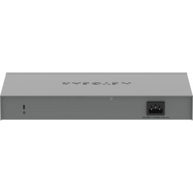 NETGEAR - 8-Port Multi-Gigabit/10G Ethernet Smart Switch with 2 SFP+ Ports (MS510TXM) Gestionado L2+ 10G Ethernet (100/1000/1000