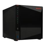 Asustor - AS5404T servidor de almacenamiento NAS Intel® Celeron® N5105 4 GB DDR4 0 TB ADM Negro