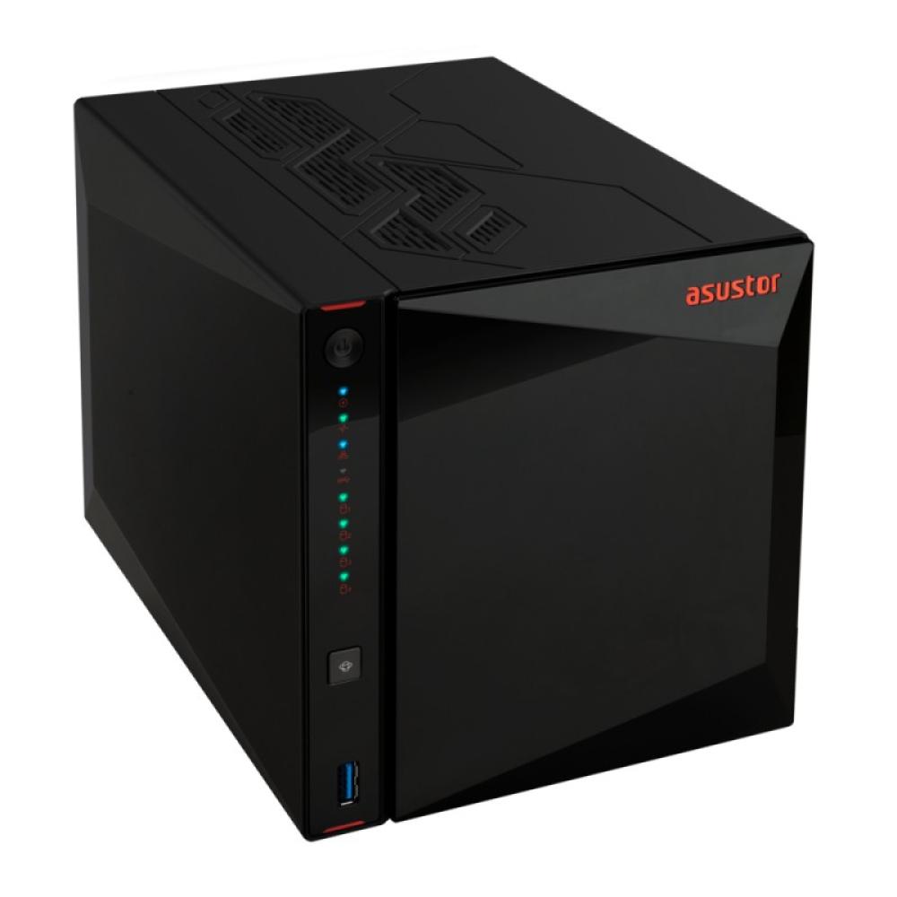 Asustor - AS5404T servidor de almacenamiento NAS Intel® Celeron® N5105 4 GB DDR4 0 TB ADM Negro