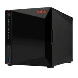 Asustor - AS5404T servidor de almacenamiento NAS Intel® Celeron® N5105 4 GB DDR4 0 TB ADM Negro