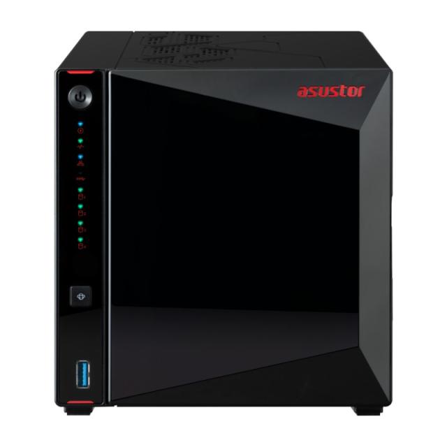Asustor - AS5404T servidor de almacenamiento NAS Intel® Celeron® N5105 4 GB DDR4 0 TB ADM Negro
