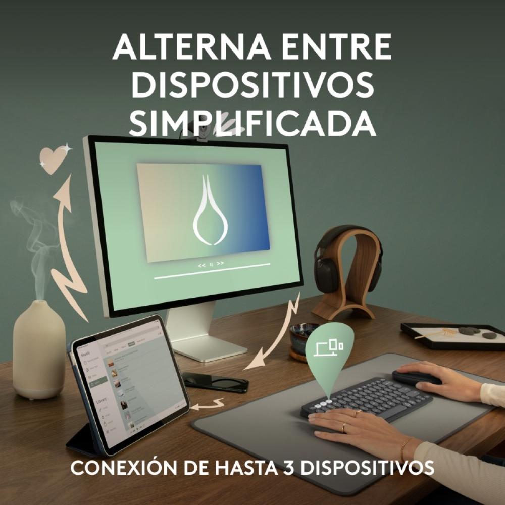 Logitech - Pebble Keys 2 K380s - 920-011829