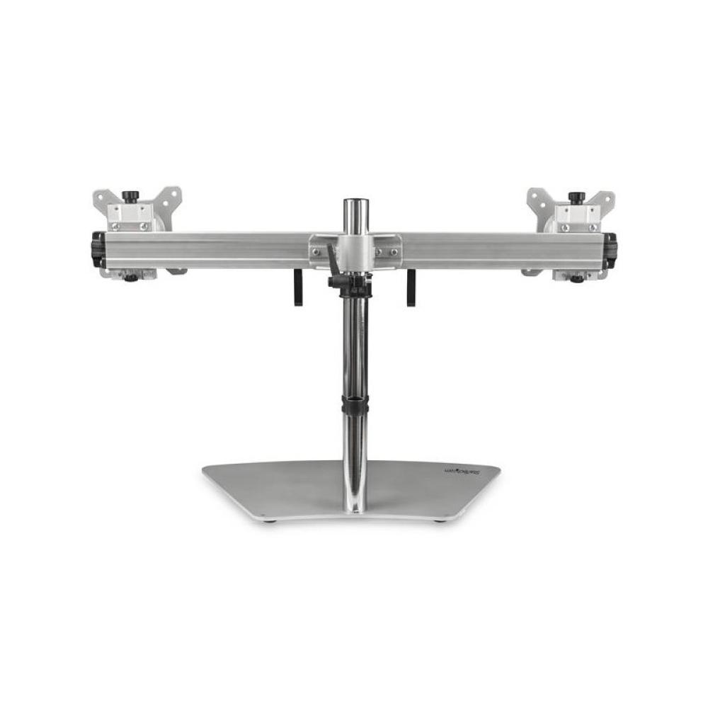 StarTech.com - Soporte VESA para 2 Monitores - Soporte Ergonómico de Sobremesa para 2 monitores de 24" con Montaje VESA - con Ba