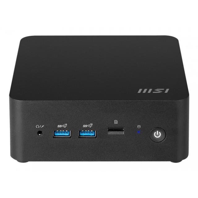 MSI - Cubi NUC AI 1UMG-032ES Intel Core Ultra 5 125H 16 GB DDR5-SDRAM 512 GB SSD Windows 11 Pro Mini PC Negro