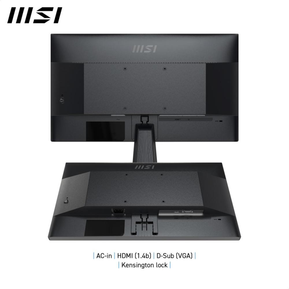 MSI - Pro MP225V pantalla para PC 54,5 cm (21.4") 1920 x 1080 Pixeles Full HD LCD Negro