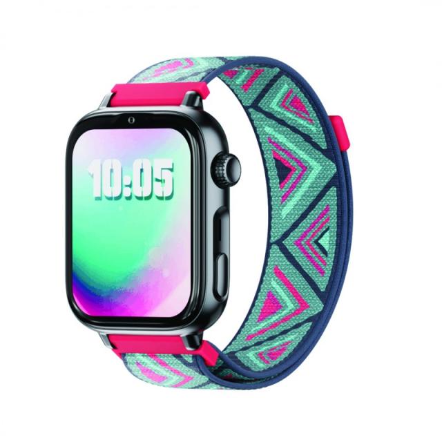 SaveFamily - 8436628090093 Relojes inteligentes y deportivos 5,08 cm (2") AMOLED 20 mm Digital Pantalla táctil Negro Wifi GPS (s