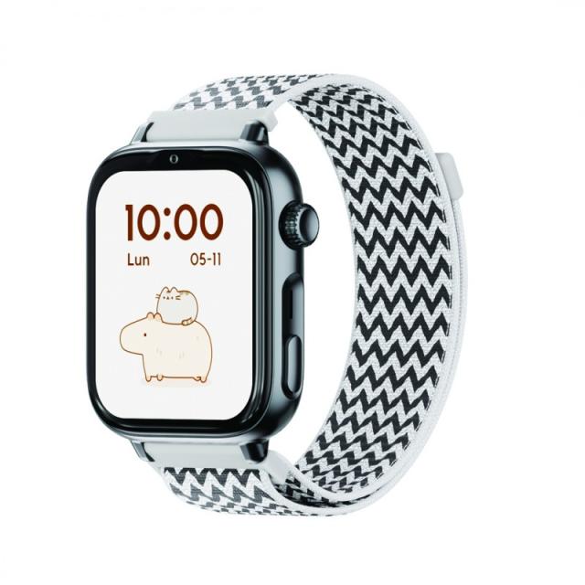 SaveFamily - 8436628090109 Relojes inteligentes y deportivos 5,08 cm (2") AMOLED 20 mm Digital Pantalla táctil Negro GPS (satéli