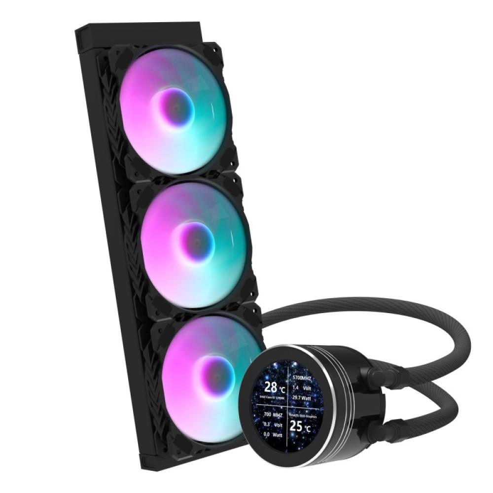 darkFlash - DW-DN360S-B-ES1 sistema de refrigeración para ordenador Carcasa del ordenador Sistema de refrigeración líquida todo