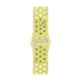 Apple - MGA94ZM/A Accesorios para dispositivos vestibles inteligentes Grupo de rock Amarillo Aluminio, Fluoroelastómero