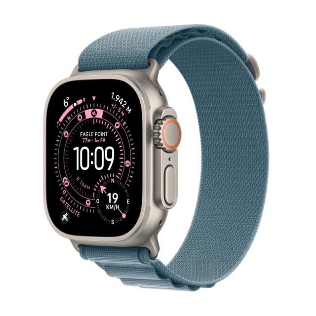 Apple - Watch Ultra 3 OLED 49 mm Digital 422 x 514 Pixeles Pantalla táctil 5G Titanio Wifi GPS (satélite) - MEWP4QL/A