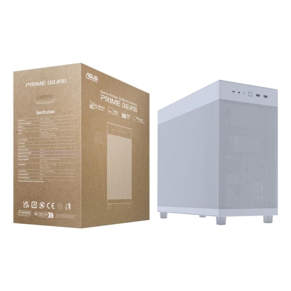 ASUS - PRIME AP303 Mesh Midi Tower Blanco