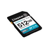 Kingston Technology - Canvas Go! Plus 512GB SDXC Canvas Go Plus Gen4 200MB/s C10 UHS-I U3 V30