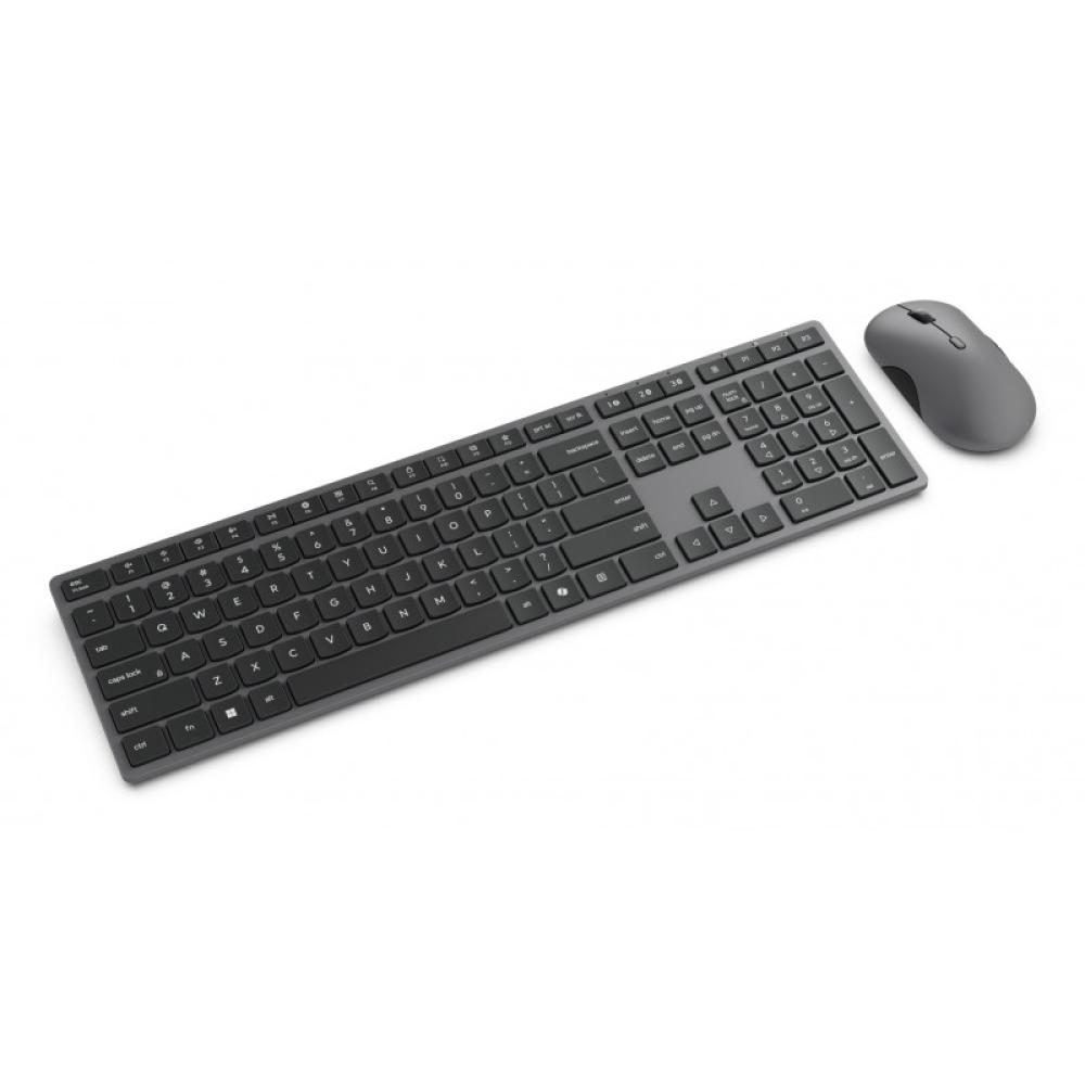 Lenovo - GX31S04978 teclado Ratón incluido Oficina RF Wireless + Bluetooth Español Gris