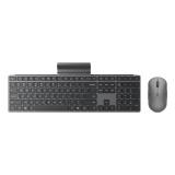 Lenovo - GX31S04978 teclado Ratón incluido Oficina RF Wireless + Bluetooth Español Gris
