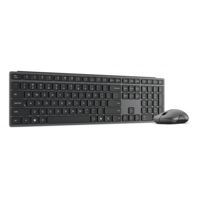 Lenovo - GX31S04978 teclado Ratón incluido Oficina RF Wireless + Bluetooth Español Gris